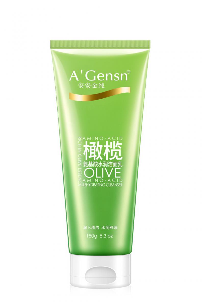 Olive amino acid moisturizing cleanser