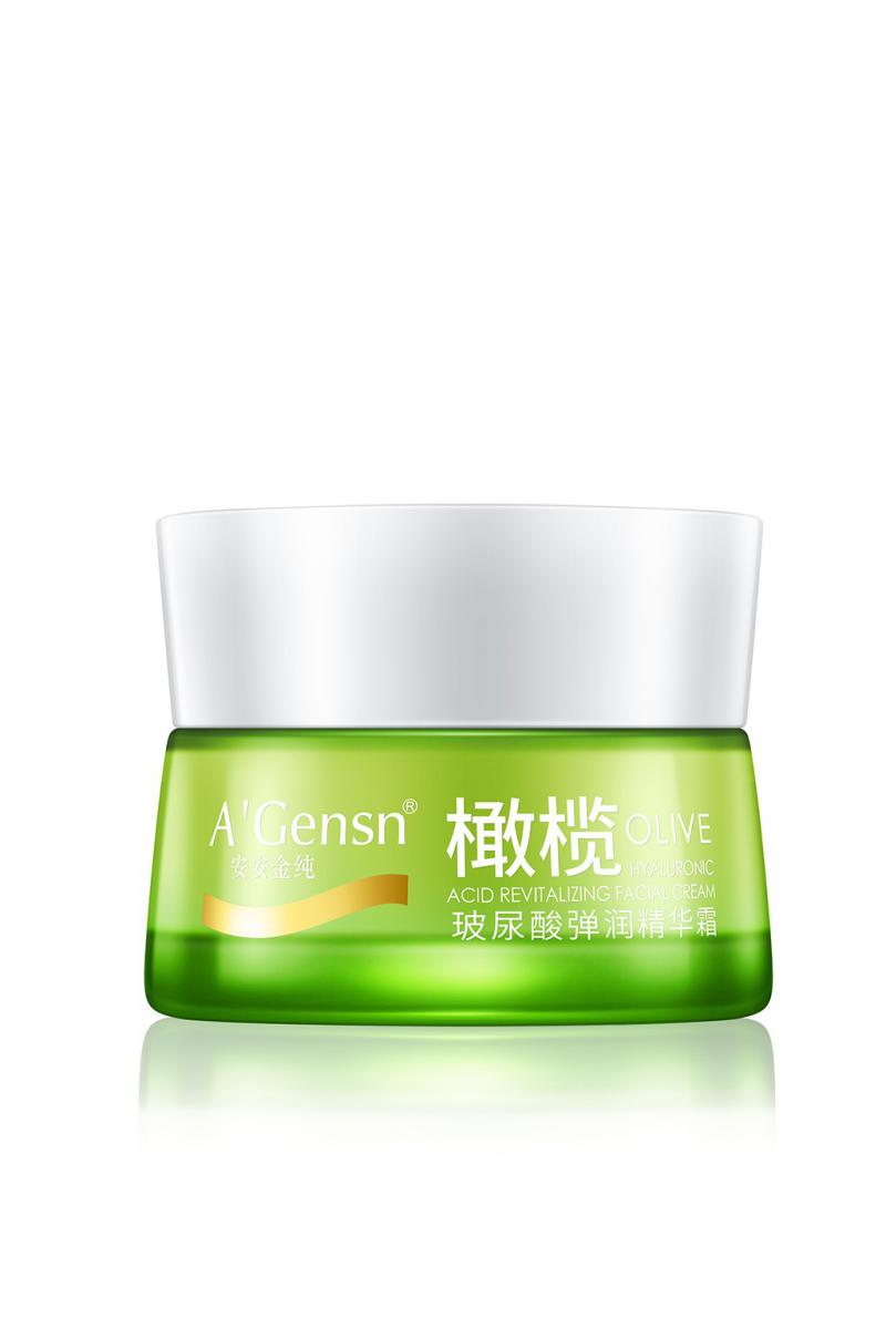 Olive hyaluronic acid elastic moisturizing essence cream