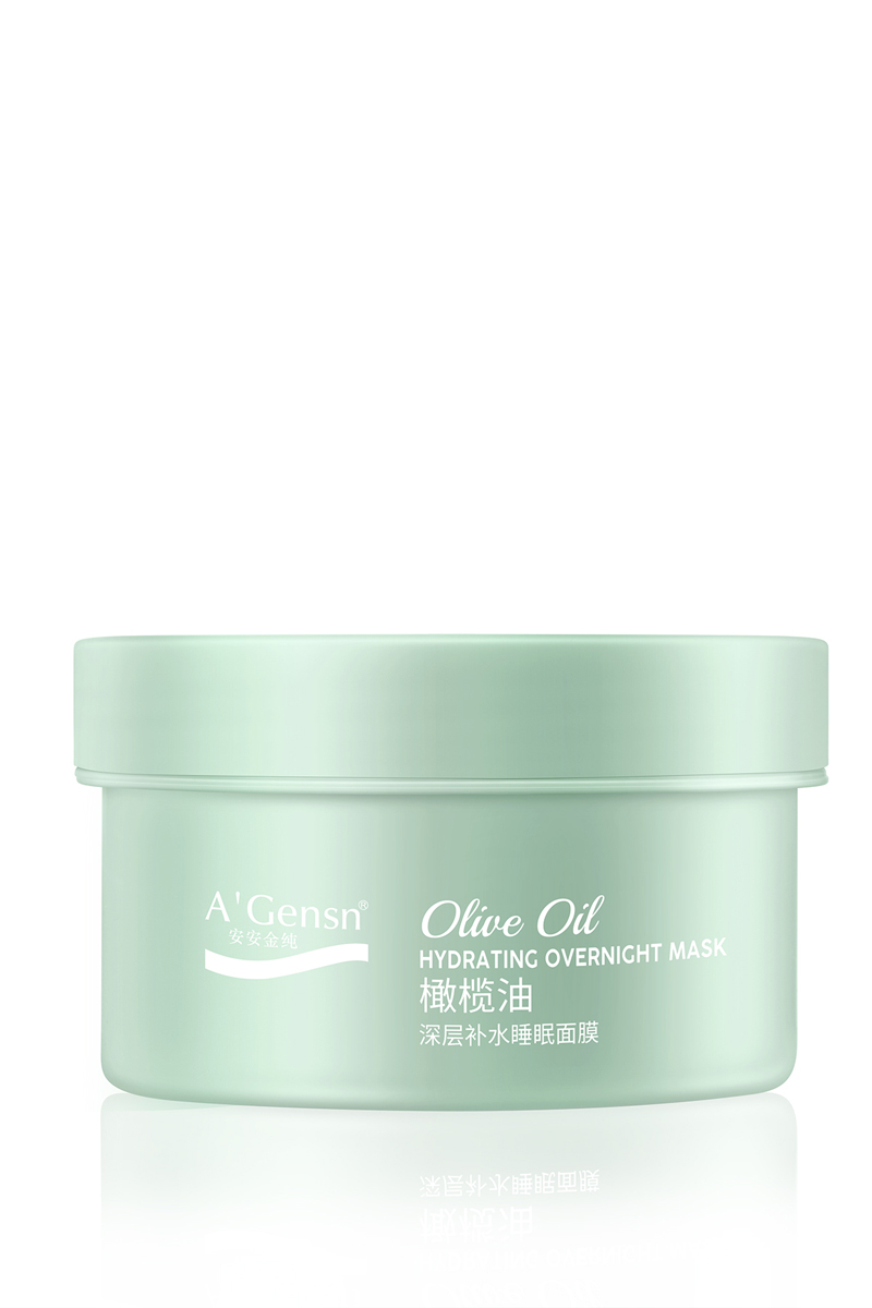 Olive oil deep moisturizing sleep facial mask